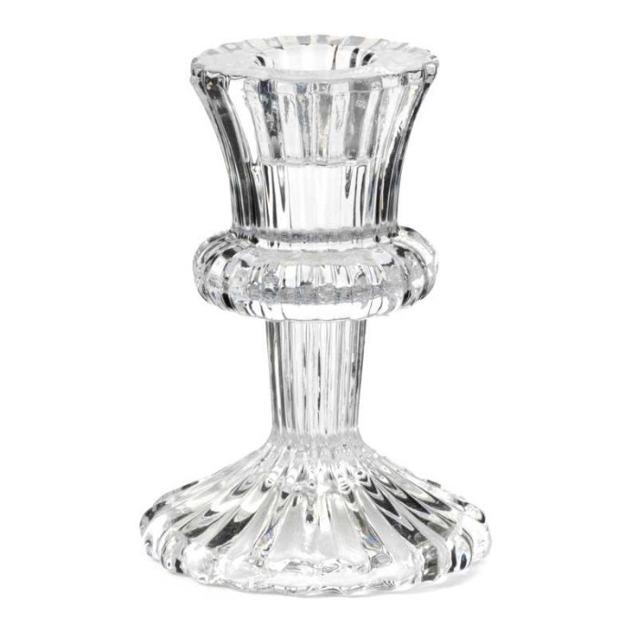 PORTACANDELE MONOFIAMMA RIGATO H10.8 D7.4